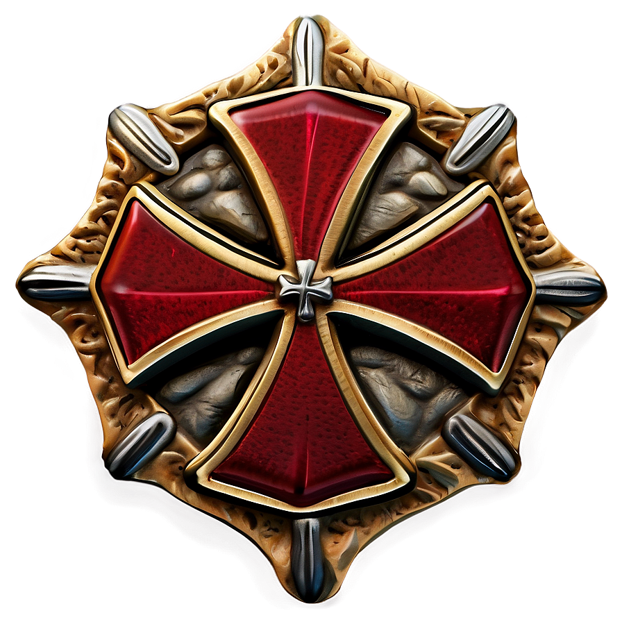 Maltese Cross Design Png 38