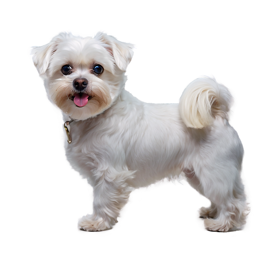 Maltese With Cute Expression Png Hbg82