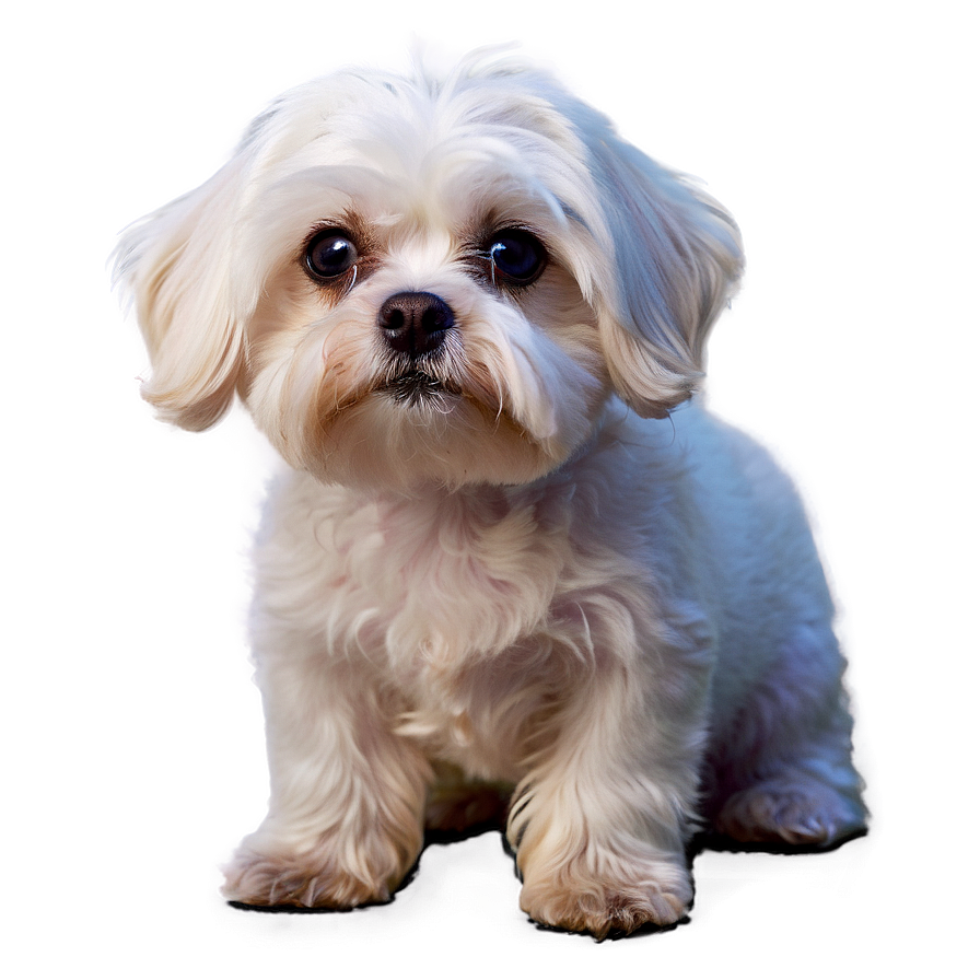 Maltese With Sparkling Eyes Png 16