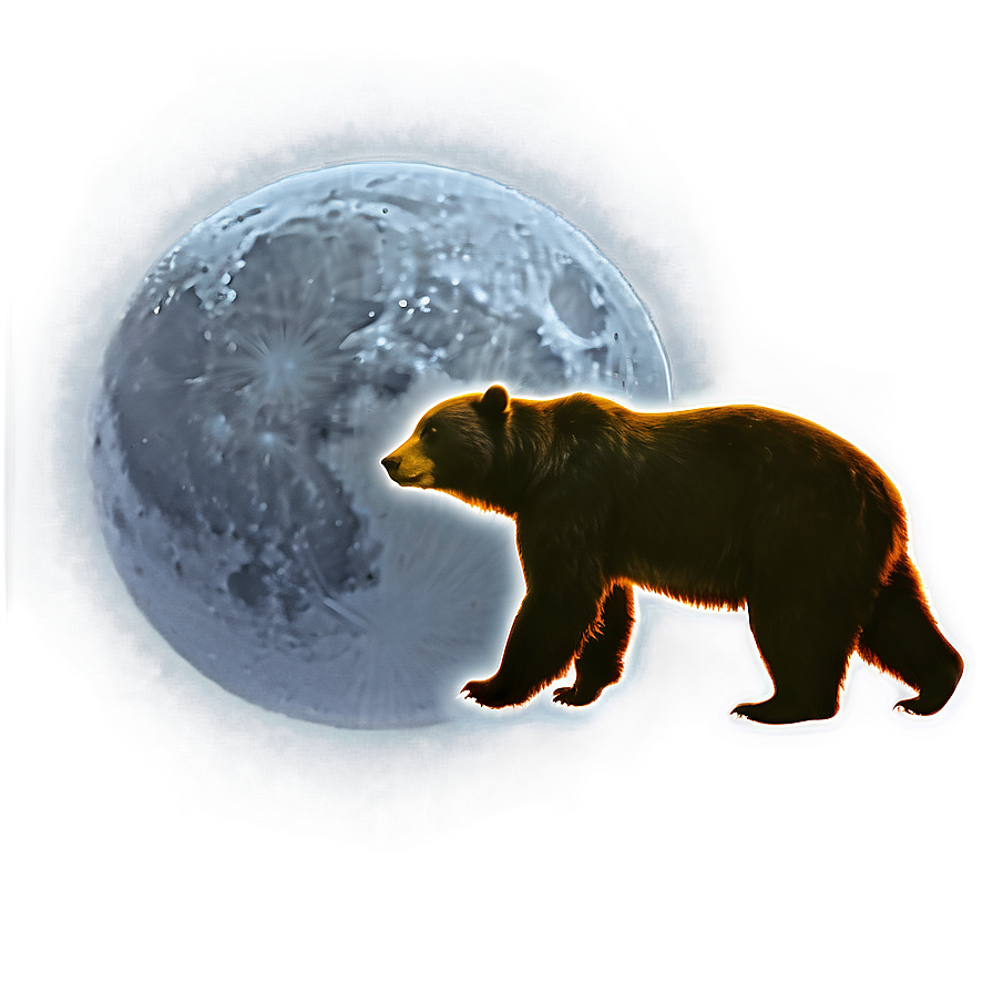 Mama Bear And Moonlight Png Mtw