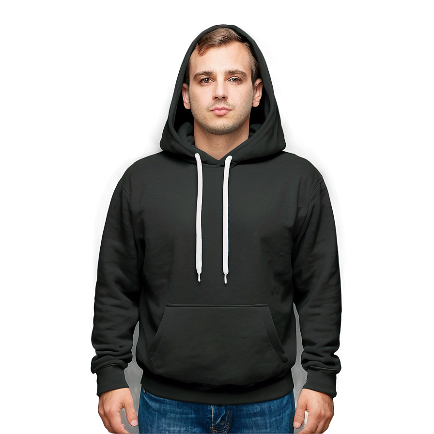 Man In Hoodie Png 05042024