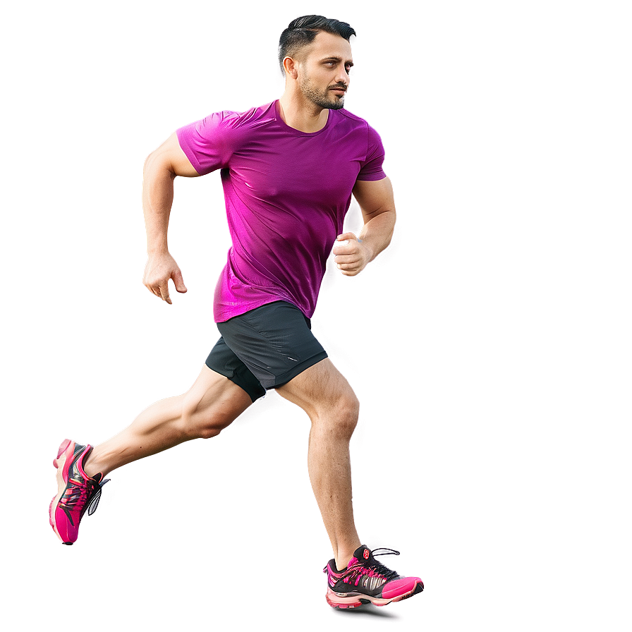 Man In Running Gear Png Lbg90