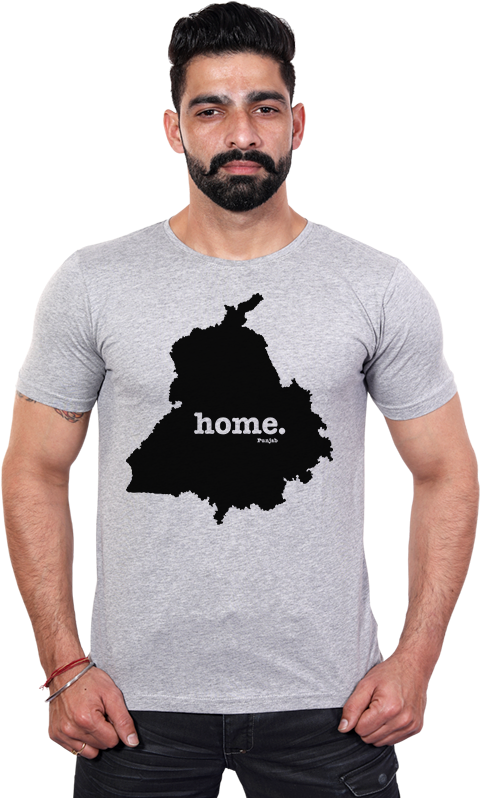 Man Modeling Punjab Home Tshirt