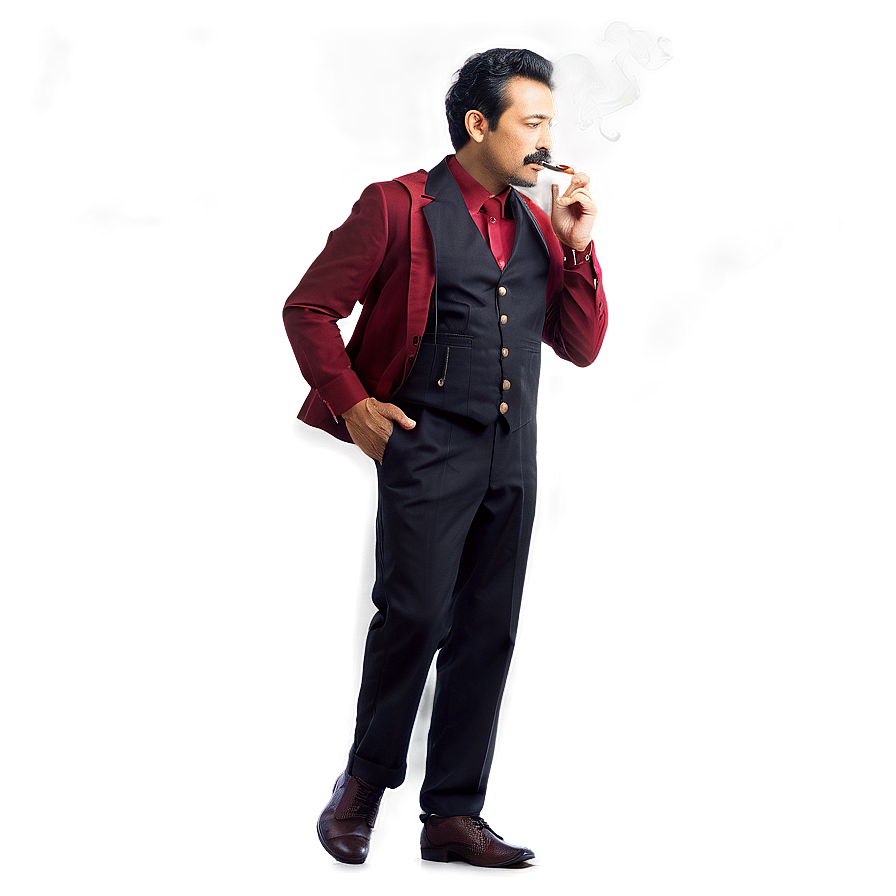 Man Smoking Pipe Png 58