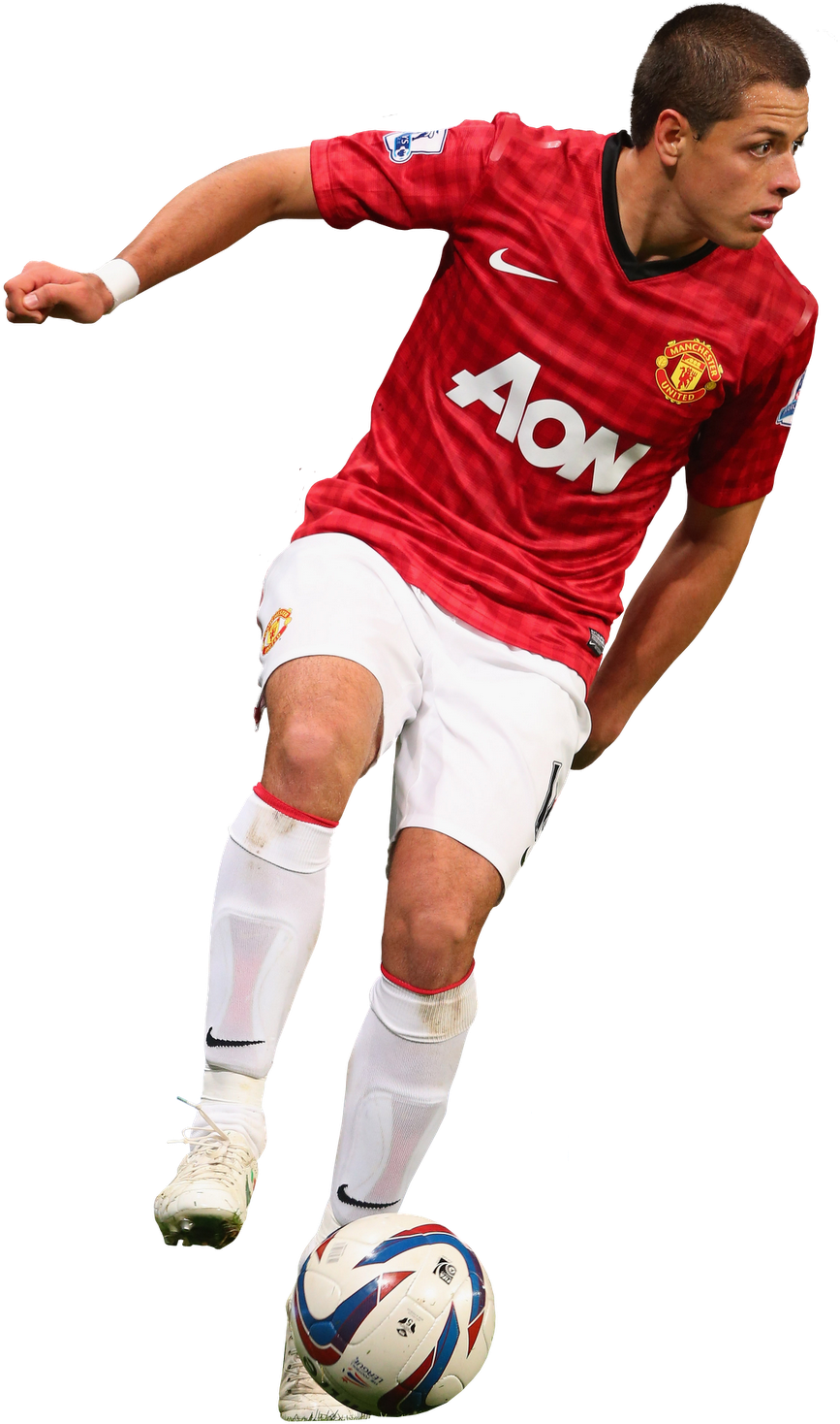 Manchester United Player Dribbling