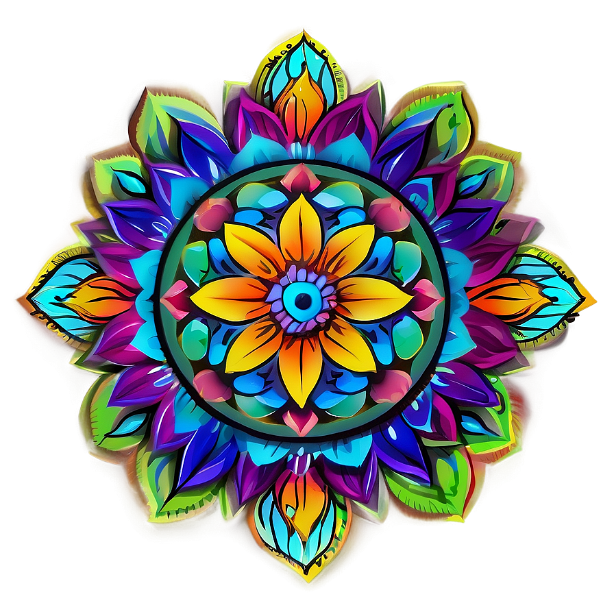 Mandala Art Stickers Png 49