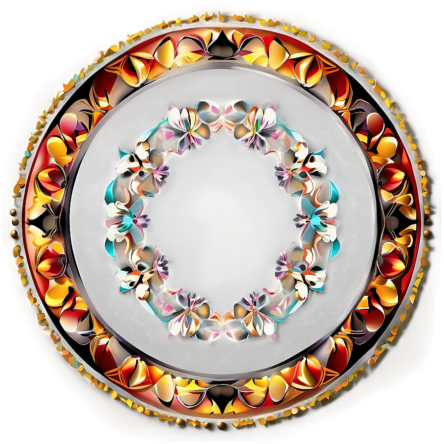 Mandala Circle Frame Png Mui47