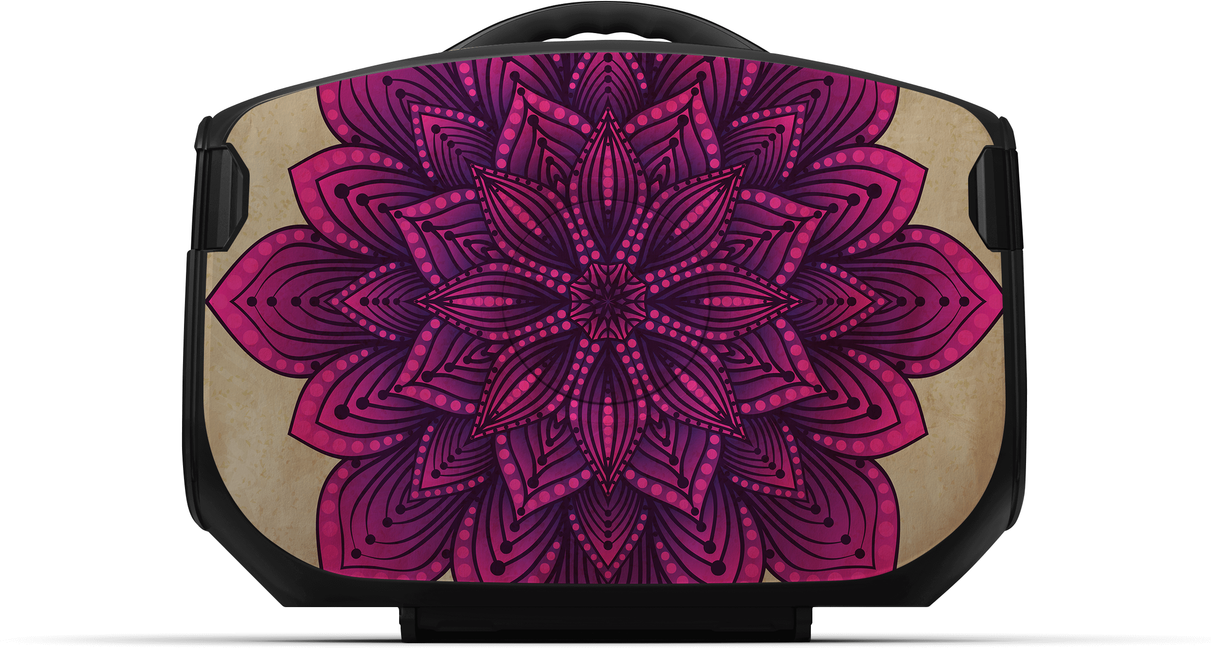 Mandala Design Luggage