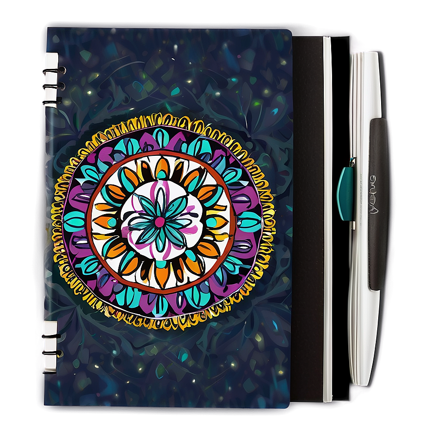 Mandala Notebook Cover Png Sjd