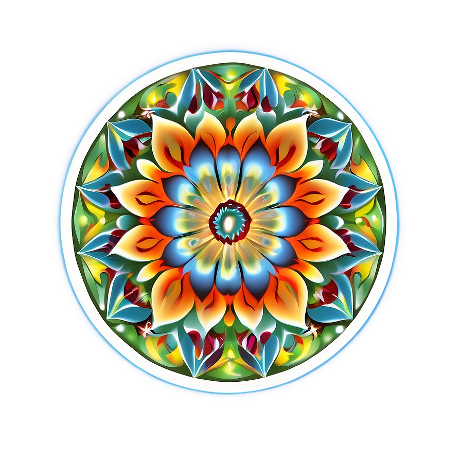 Mandala Print Png 16