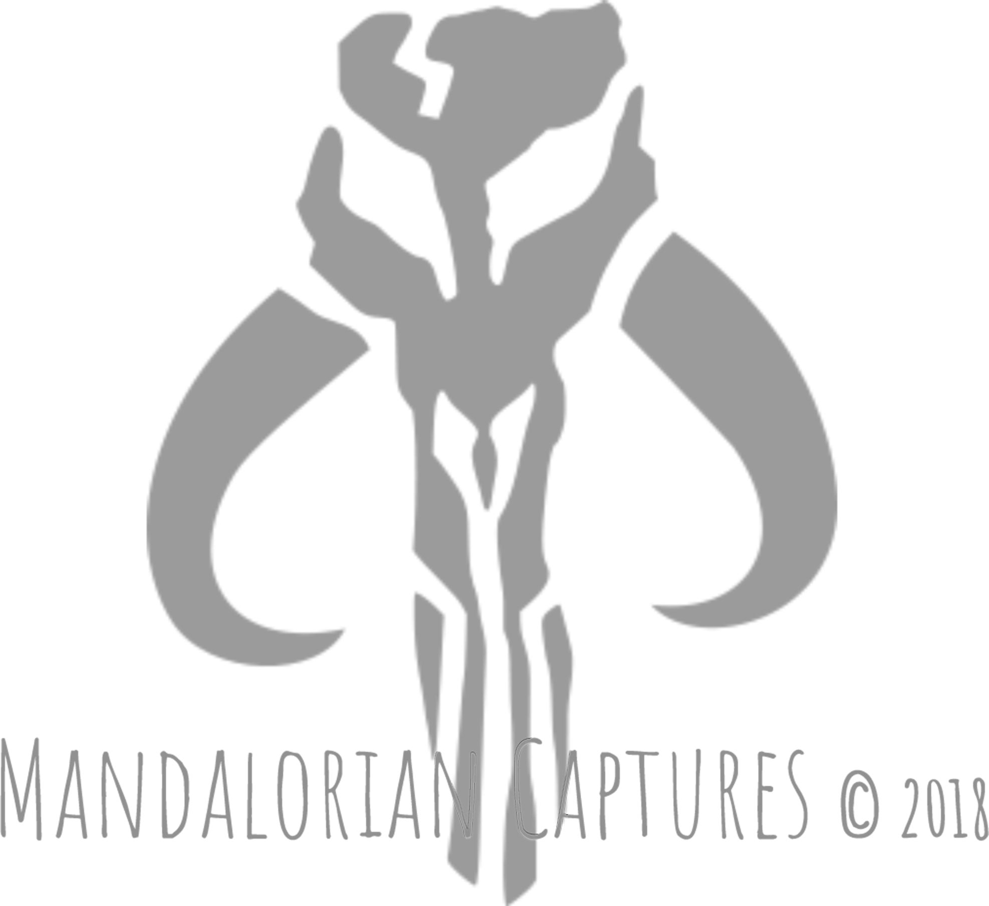 Mandalorian Mythosaur Skull Logo