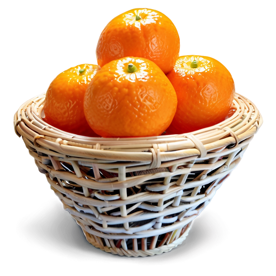 Mandarin Basket Png Ngb12