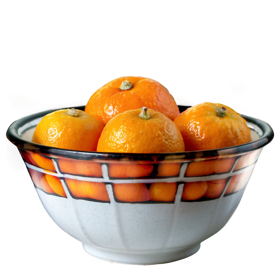 Mandarin In Bowl Png Uad9