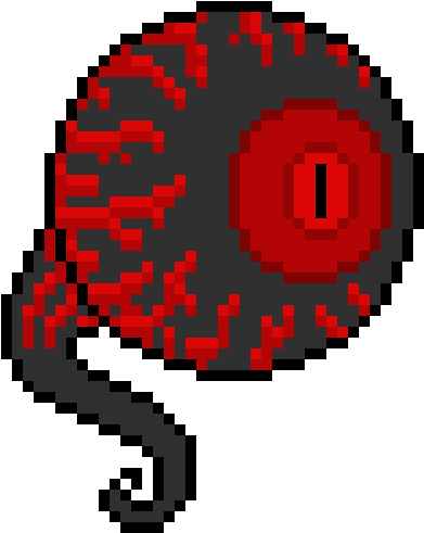 Mangekyou Sharingan Pixel Art