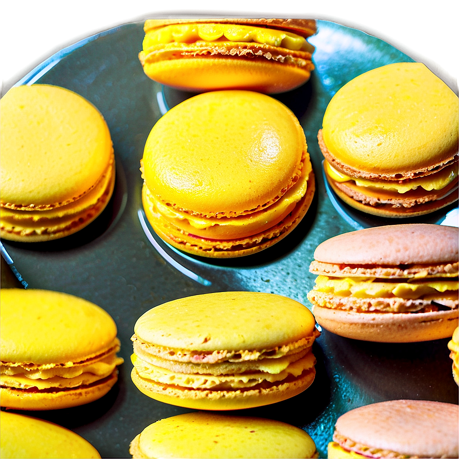 Mango Macaron Png 12