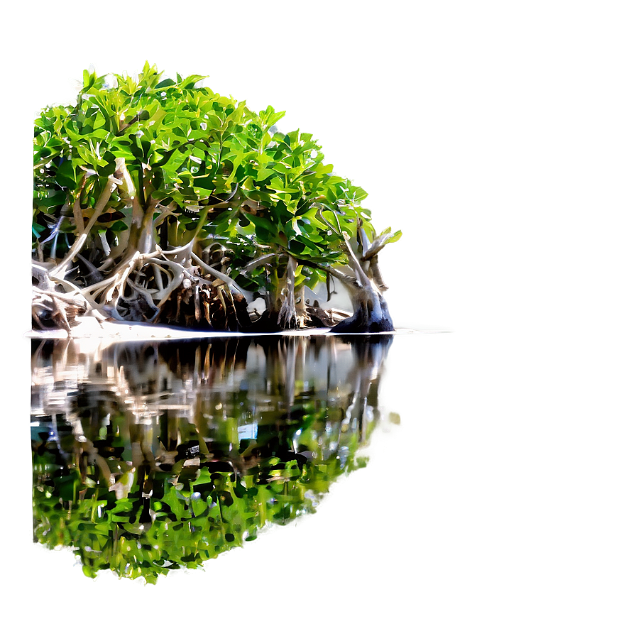 Mangrove Forest Reflection Png Yfg