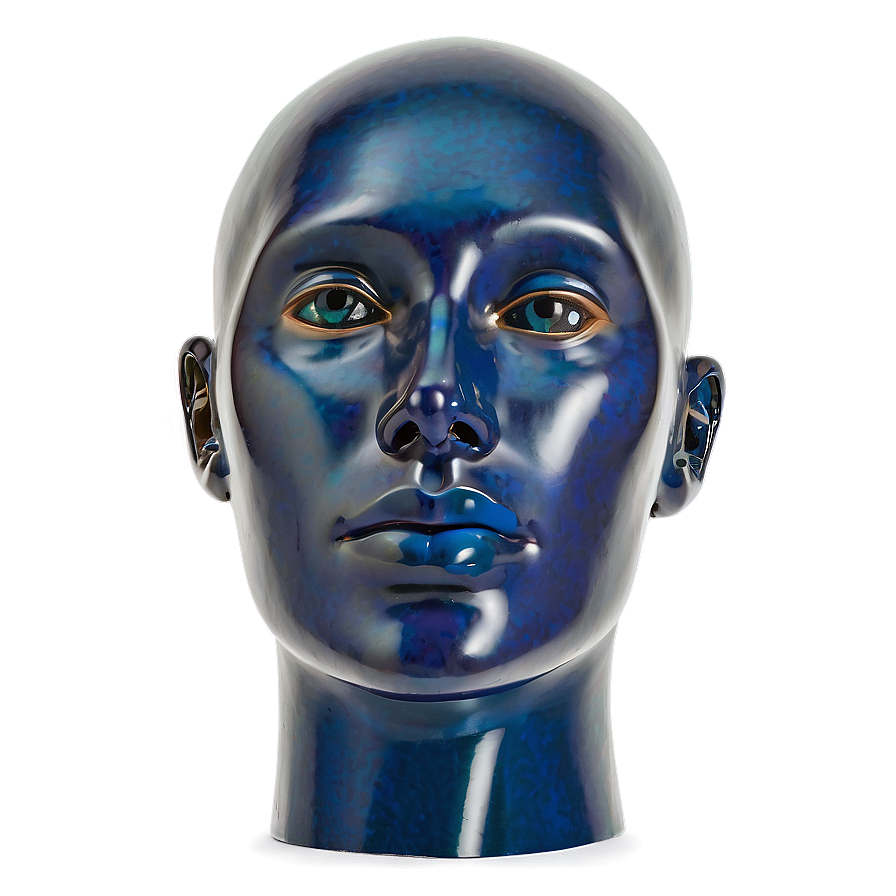 Mannequin Head With Facial Features Png 06282024