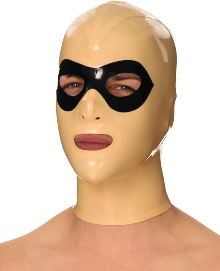 Mannequin Headwith Black Eye Mask