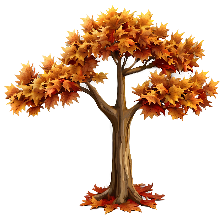 Maple Autumn Tree Png 06122024