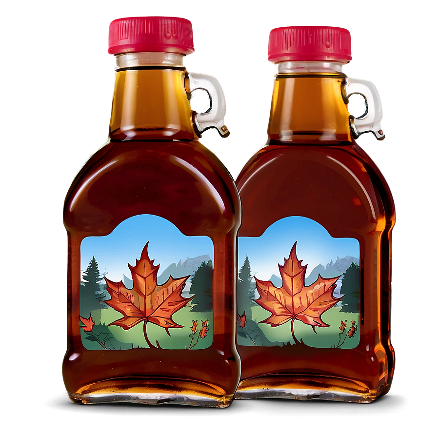 Maple Syrup Bottle Png 06212024