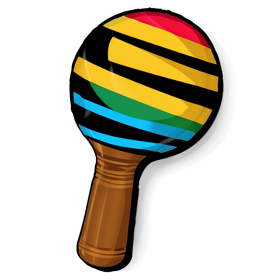 Maraca With Flags Png 39