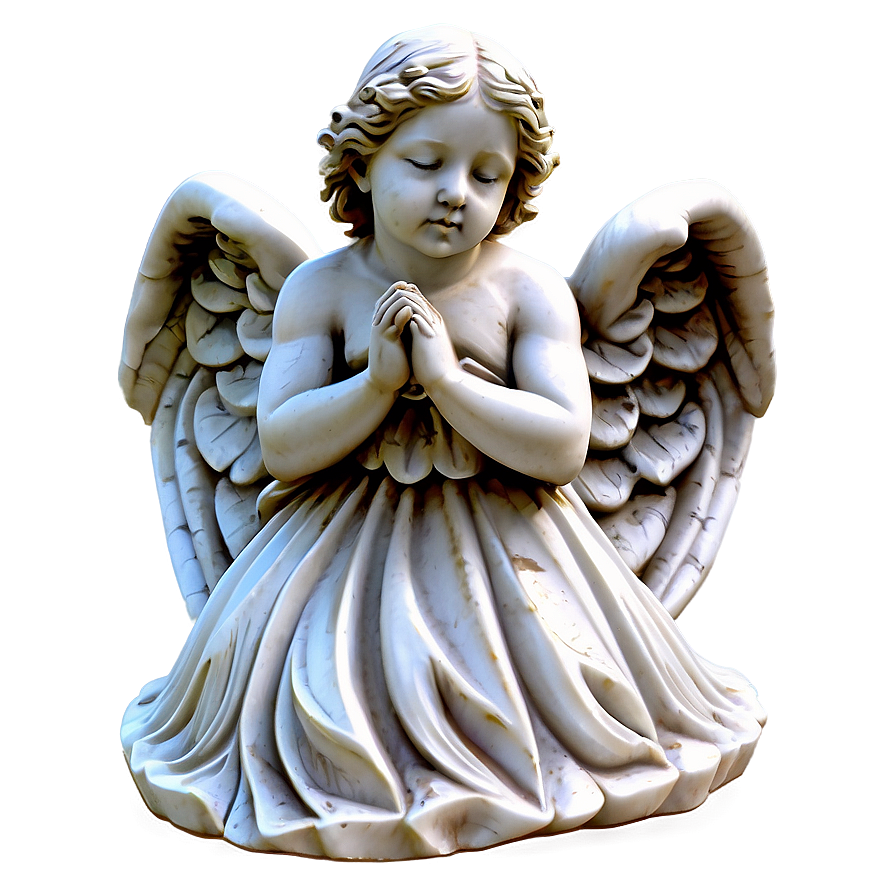 Marble Angel Statue Design Png Uaq93