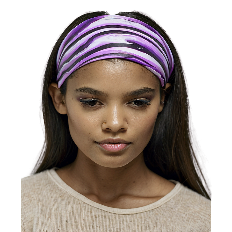 Marbled Hair Band Png 06282024