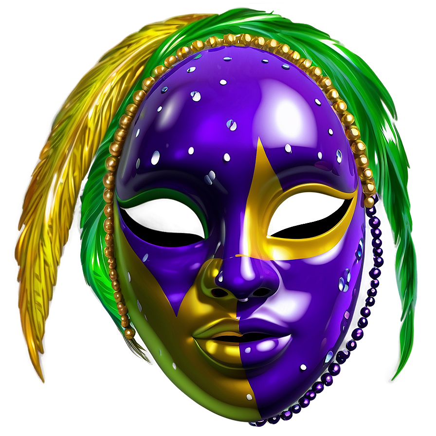 Mardi Gras Mask Png 05042024