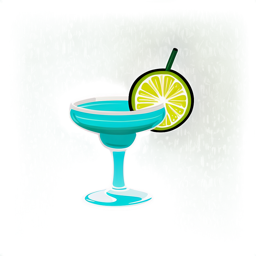 Margarita Glass Illustration Png Fou45