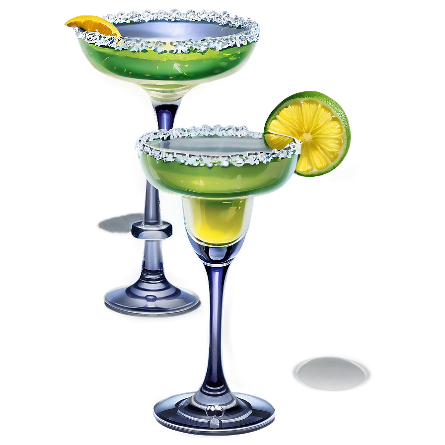 Margarita Glass Set Png 43