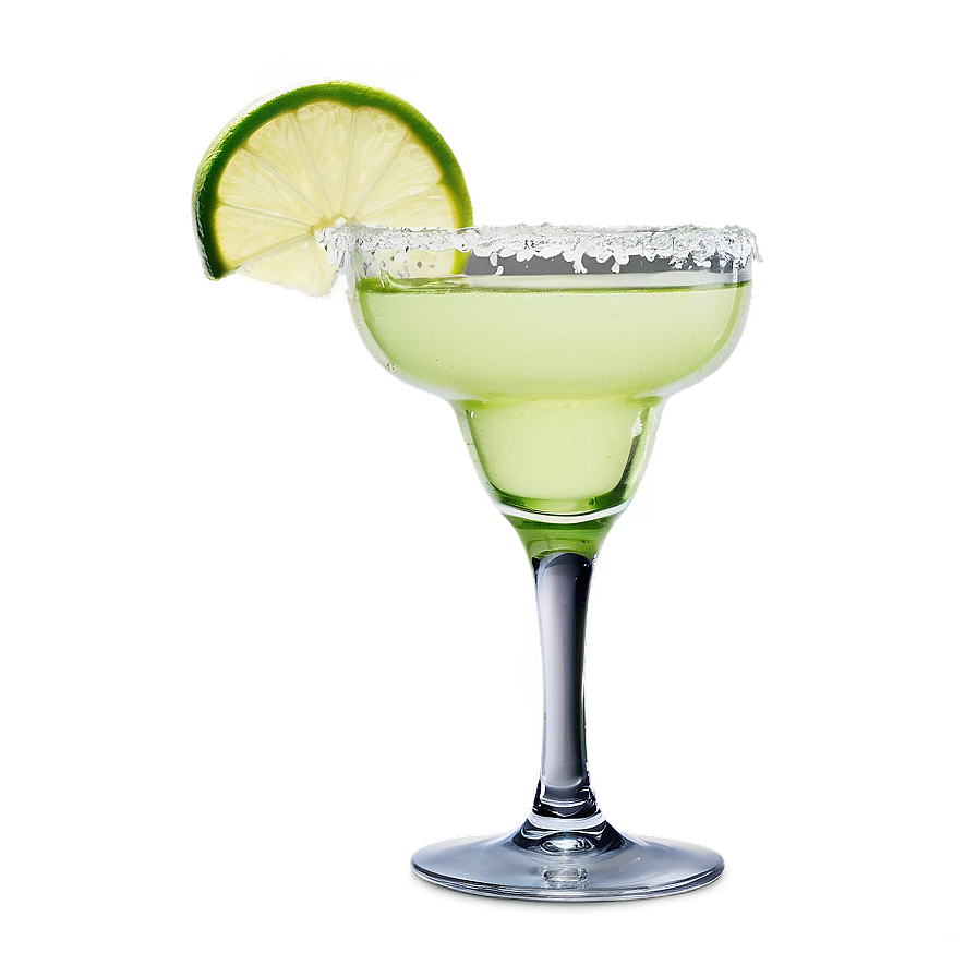 Margarita Glass Side View Png Ill12