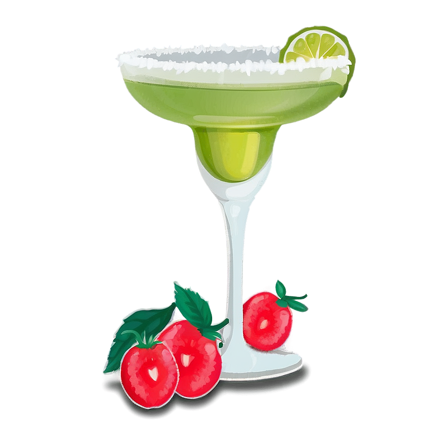 Margarita Glass With Fruit Png Our