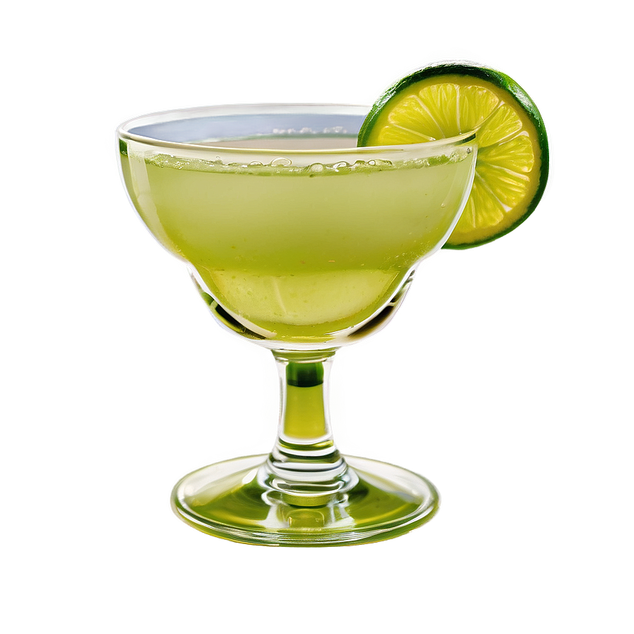 Margarita Glass With Tequila Png 97