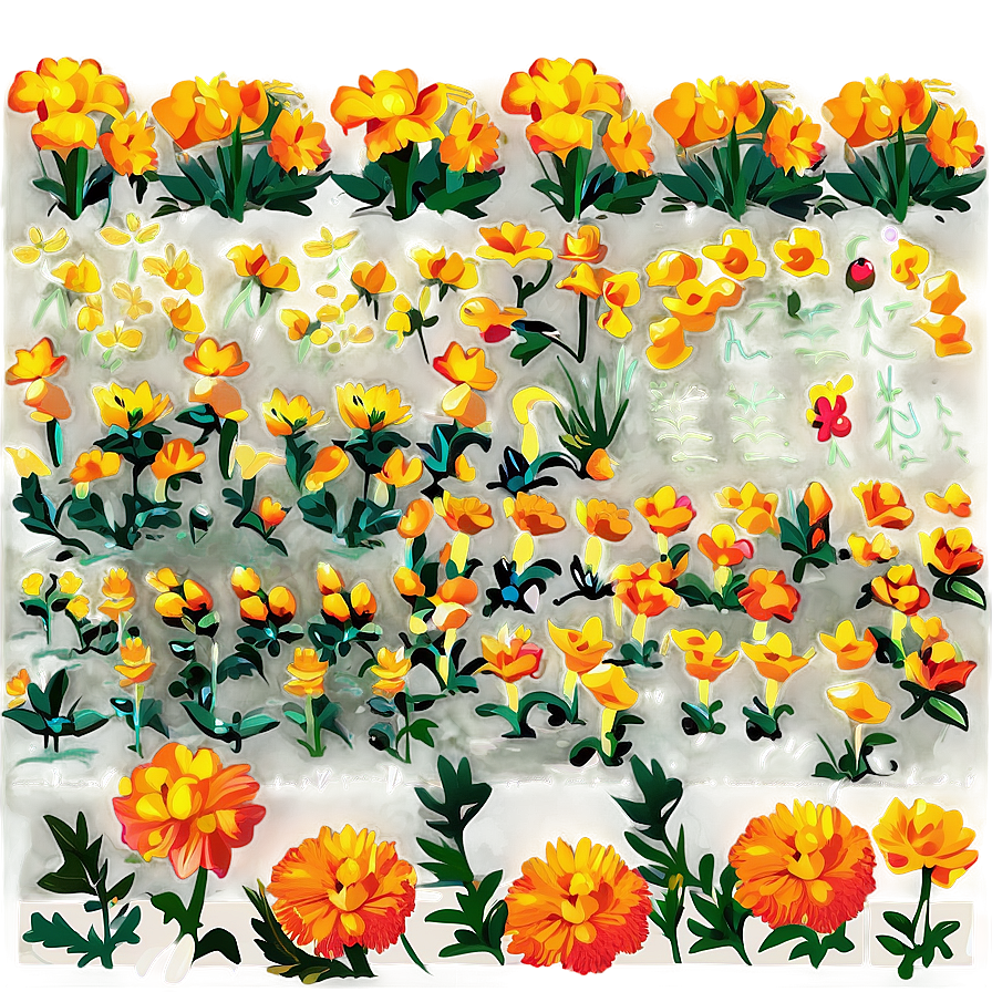 Marigold Fest Png 34