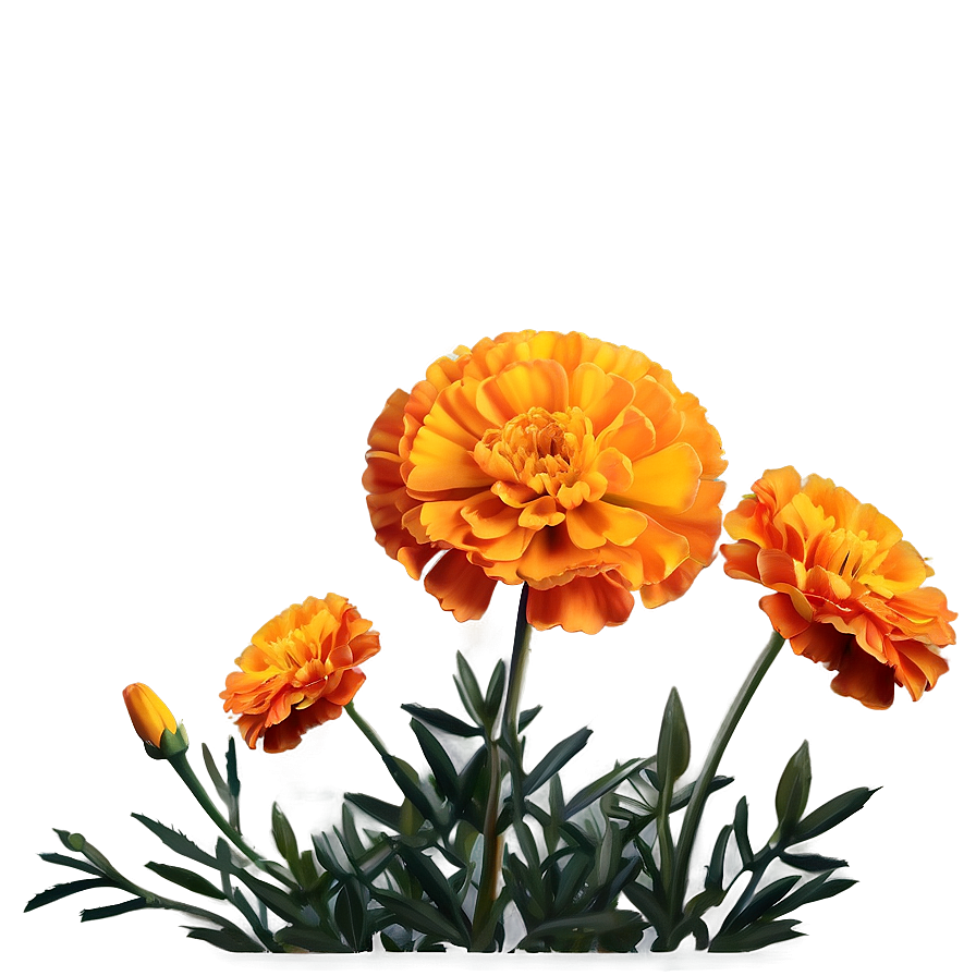 Marigold Illustration Png Chf