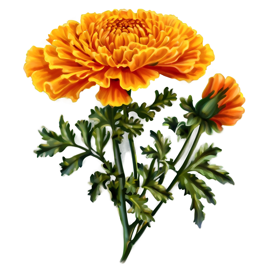 Marigold Vintage Png Lyq