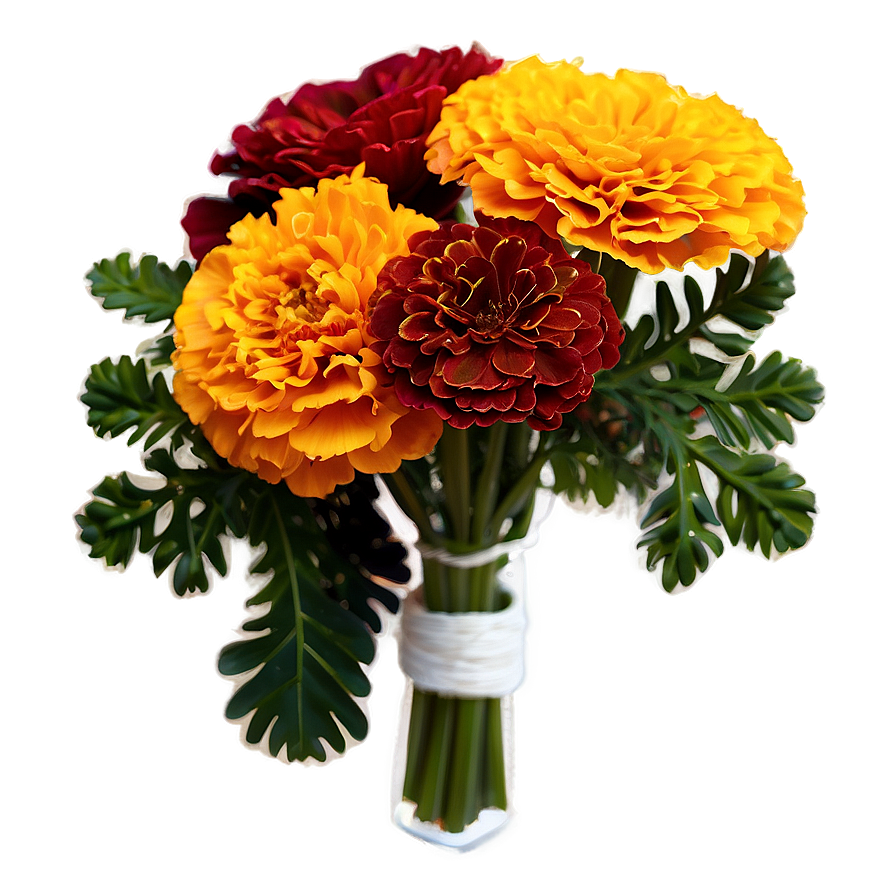 Marigold Wedding Bouquet Png Upq67