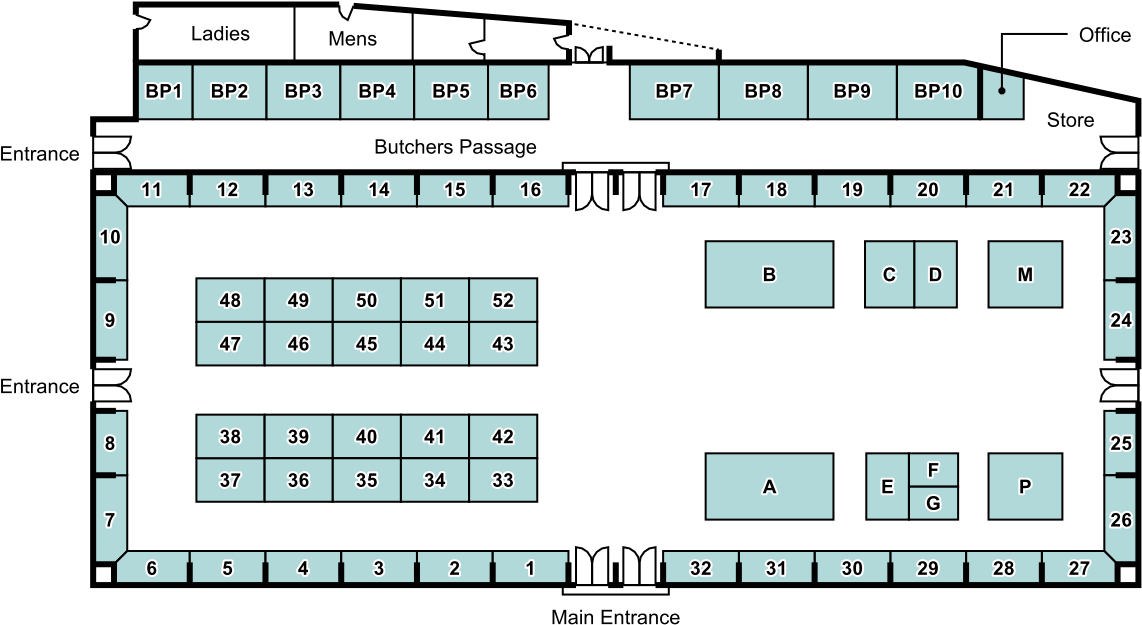 Market Floor Plan Layout