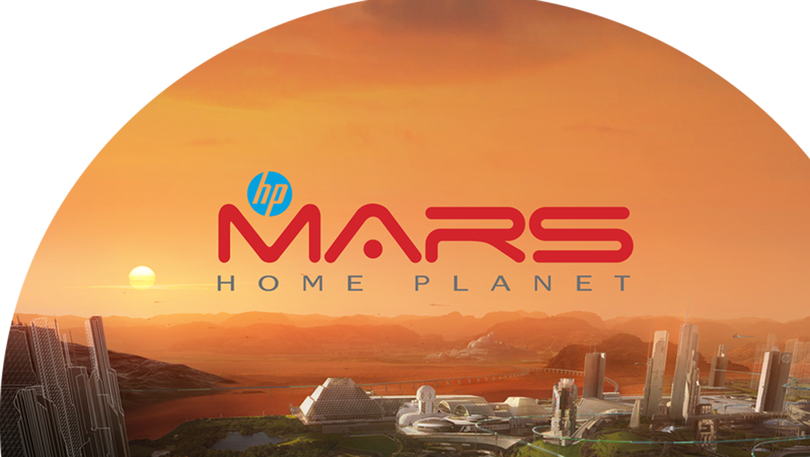 Mars Home Planet Concept Art