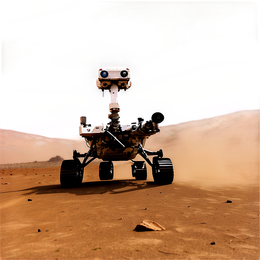 Mars Rover In Dust Storm Png 06212024