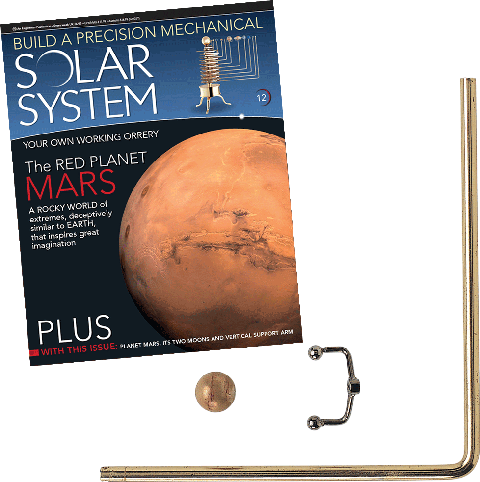 Mars Solar System Mechanical Model Magazine Issue12