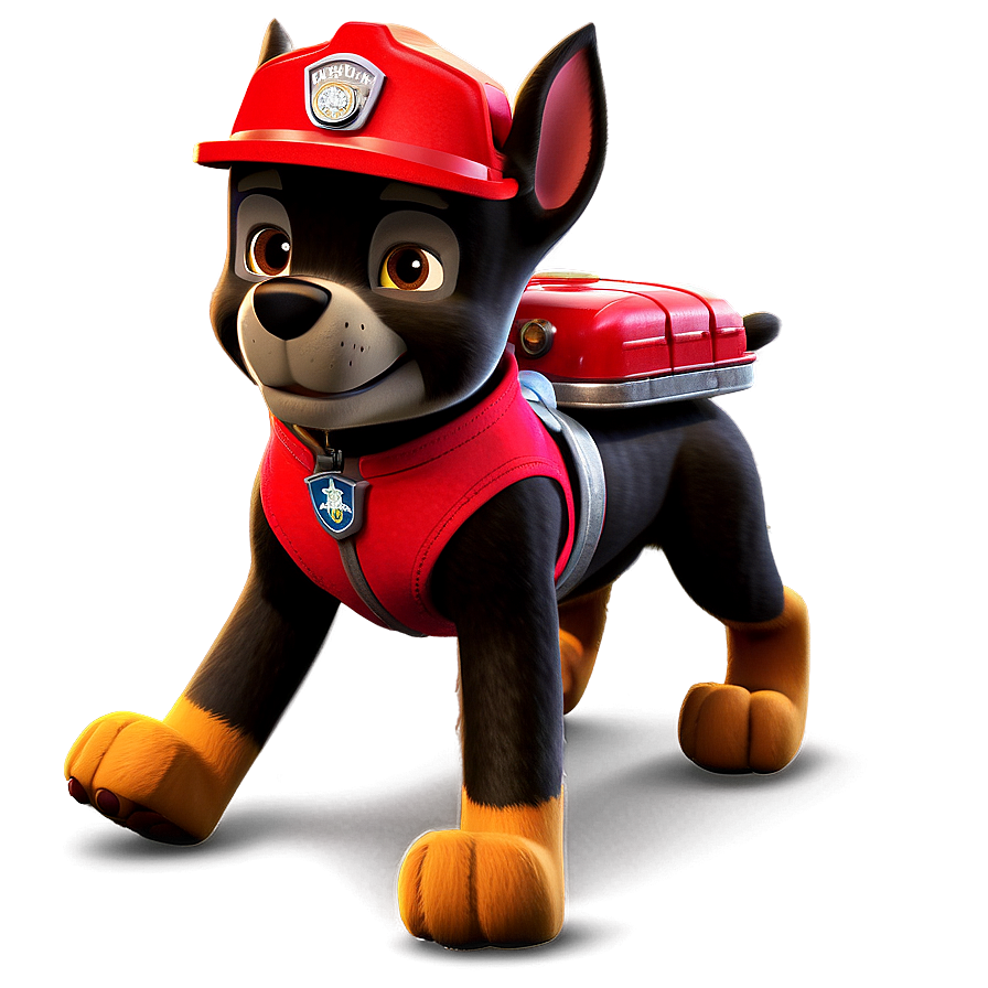 Marshall Firefighting Paw Patrol Png 05032024