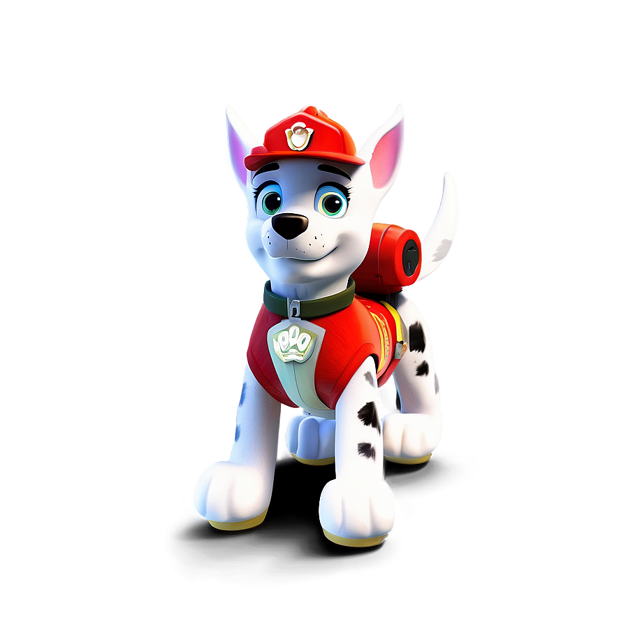 Marshall Firefighting Paw Patrol Png 22