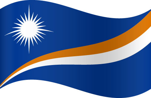 Marshall Islands Flag Waving