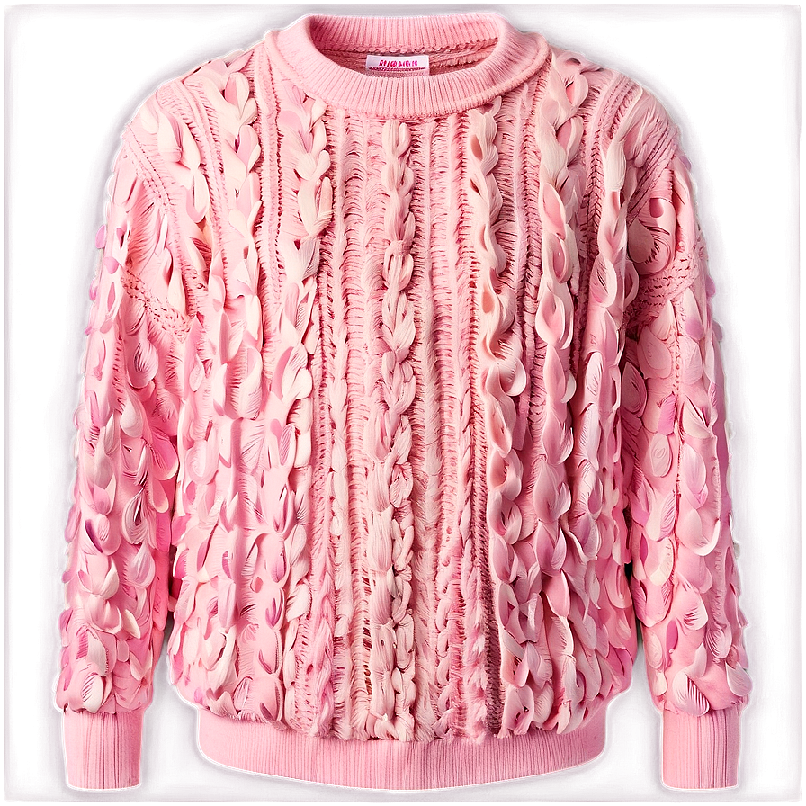 Marshmallow Pink Sweater Png 89