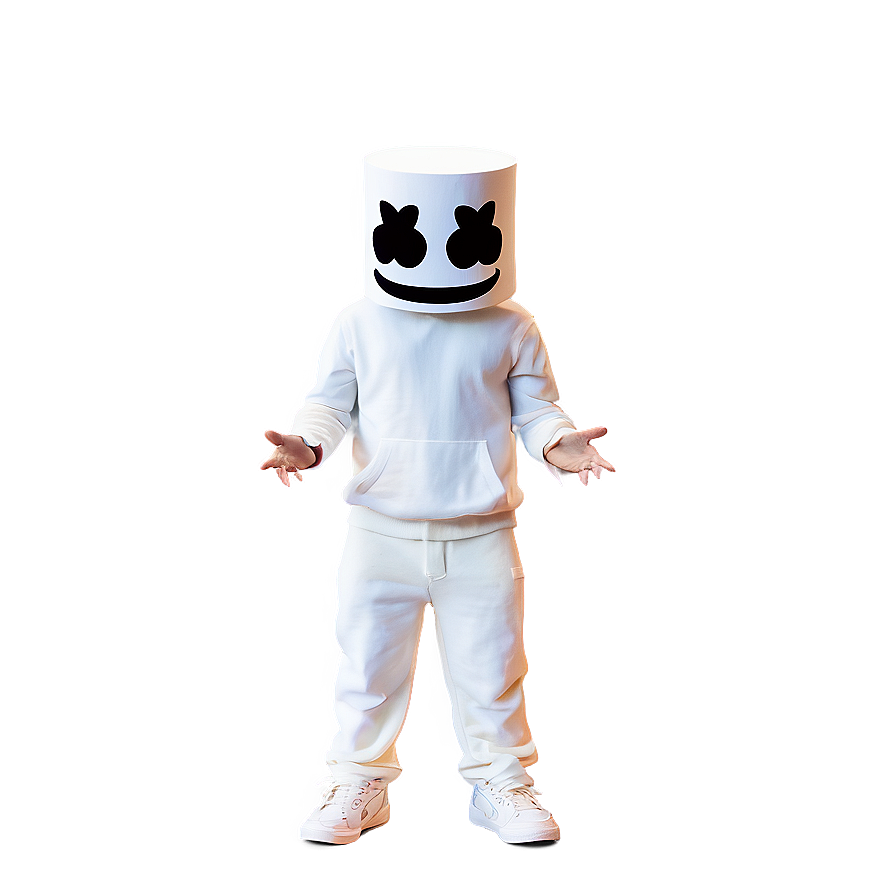 Marshmello Cute Character Png Slv