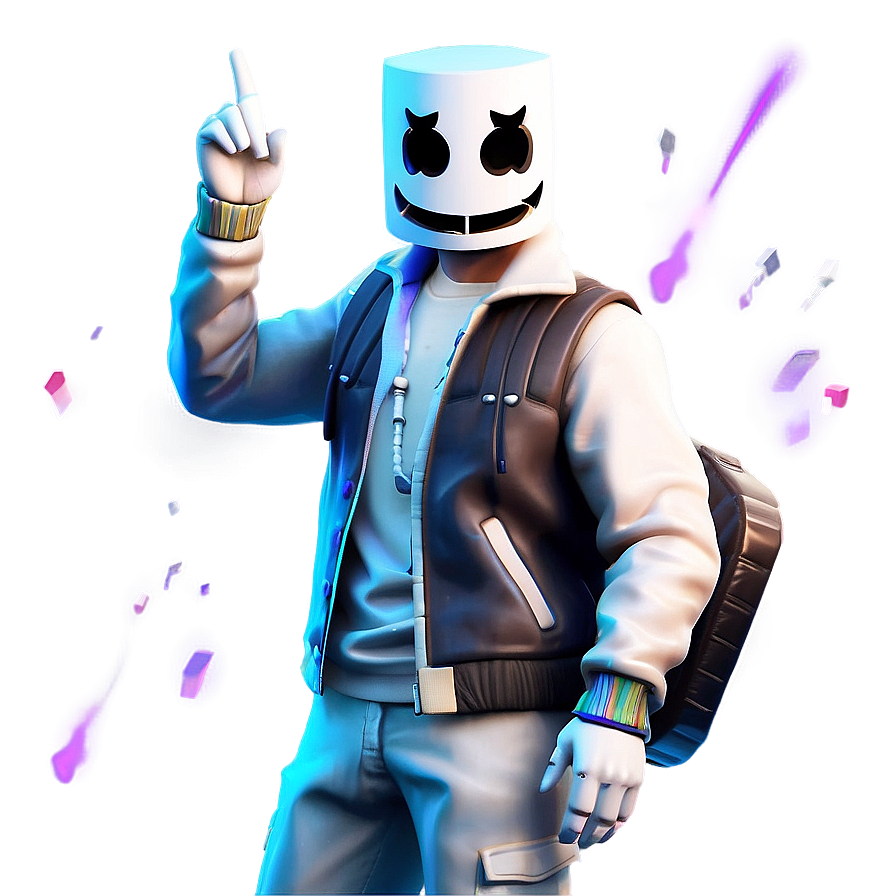 Marshmello Dj Set Fortnite Png 16