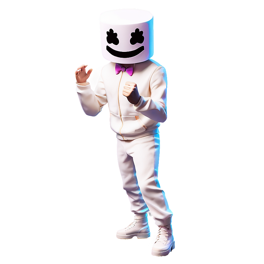 Marshmello Emote Fortnite Png Dyi33