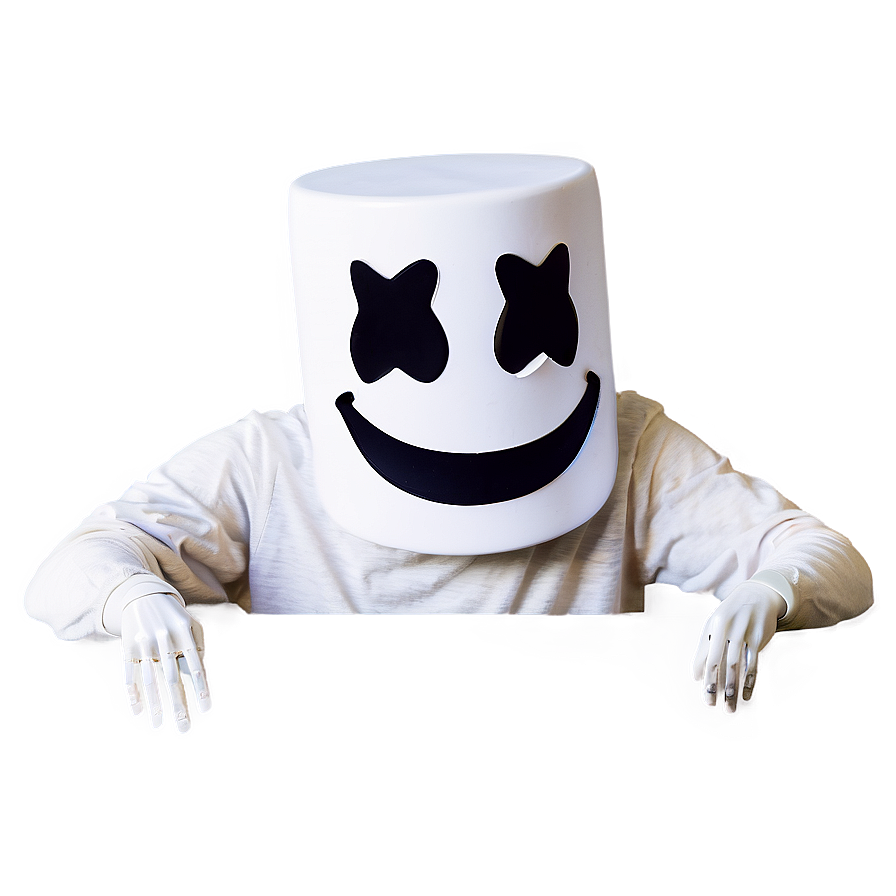 Marshmello Face Fan Art Png Dgr