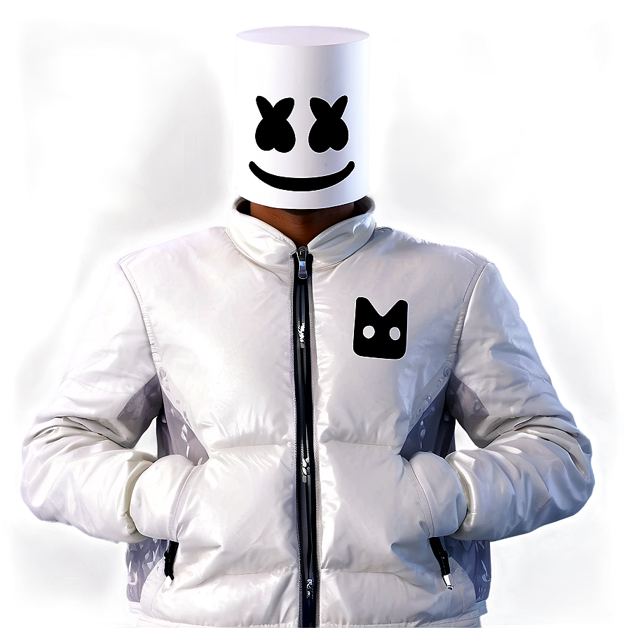 Marshmello Face For Gaming Avatar Png 73